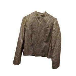 Rare Vintage 1960’s Malbe Women’s Gold Jacket Size 7/8